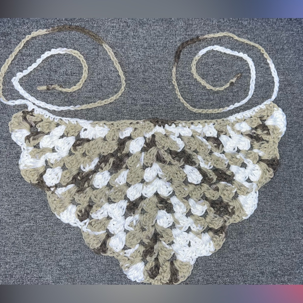 Crochet bandana